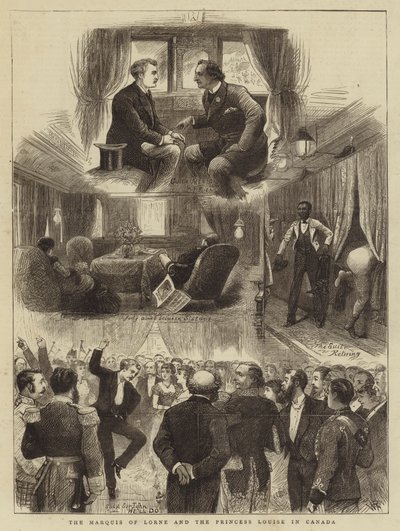 The Marquis of Lorne and the Princess Louise in Canada by William Ralston